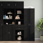 Opbergkast Smal 50X42,5X225 Cm Bewerkt Hout