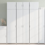 Opbergkast 70X42,5X225 Cm Bewerkt Hout Ig