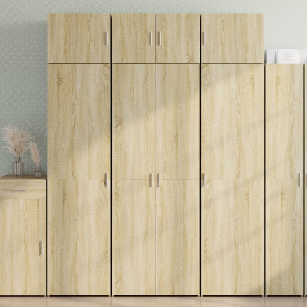 Opbergkast 70X42,5X225 Cm Bewerkt Hout Ig
