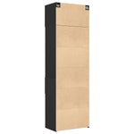 Opbergkast 70X42,5X225 Cm Bewerkt Hout