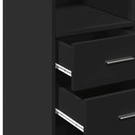 Opbergkast 70X42,5X225 Cm Bewerkt Hout