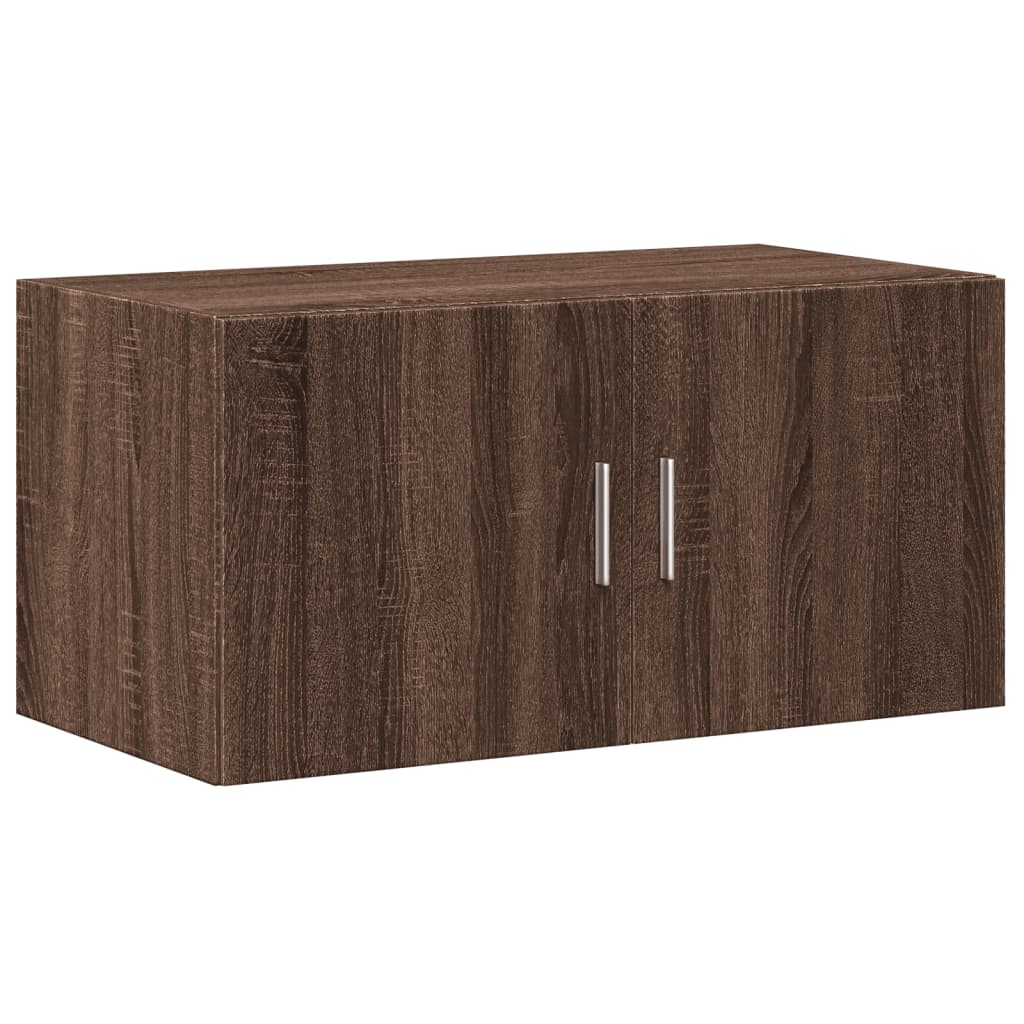 Opbergkast 80X42,5X225 Cm Bewerkt Hout Ig