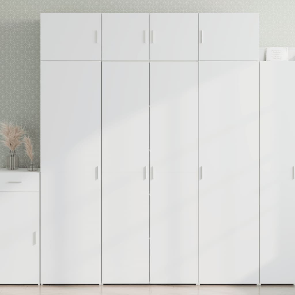 Opbergkast 80X42,5X225 Cm Bewerkt Hout Ig