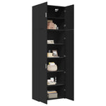 Hoge Kast 80X42,5X249 Cm Bewerkt Hout