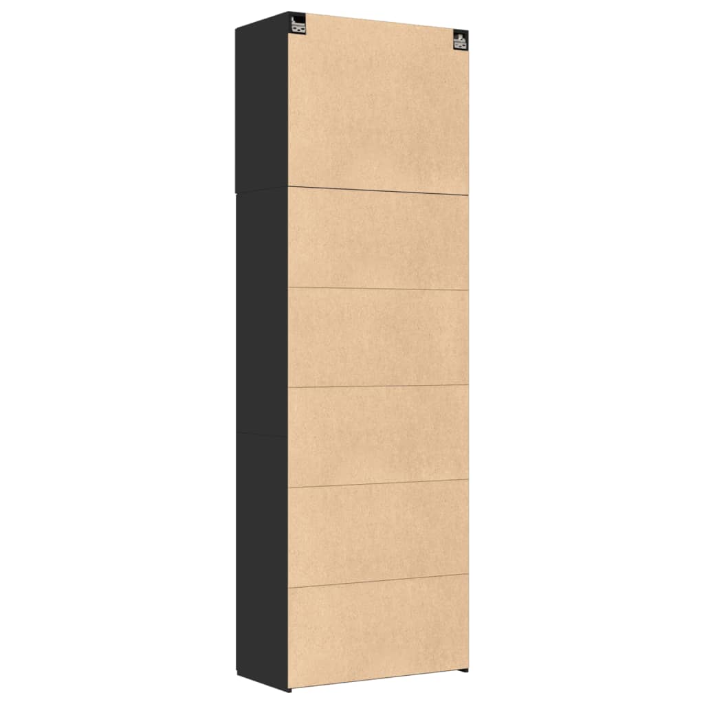 Hoge Kast 80X42,5X249 Cm Bewerkt Hout