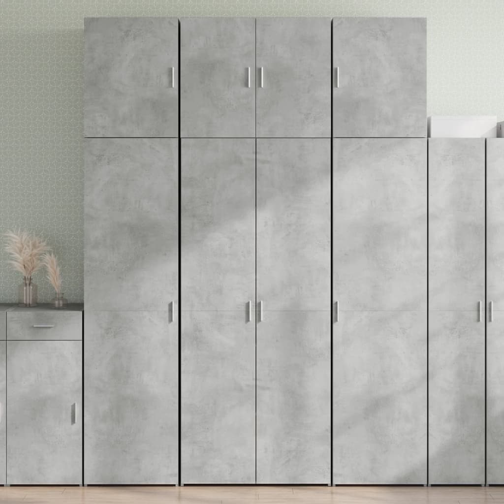 Hoge Kast 80X42,5X249 Cm Bewerkt Hout