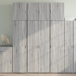 Hoge Kast 80X42,5X249 Cm Bewerkt Hout