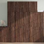 Hoge Kast 80X42,5X249 Cm Bewerkt Hout