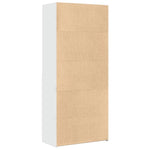 Hoge Kast 80X42,5X185 Cm Bewerkt Hout