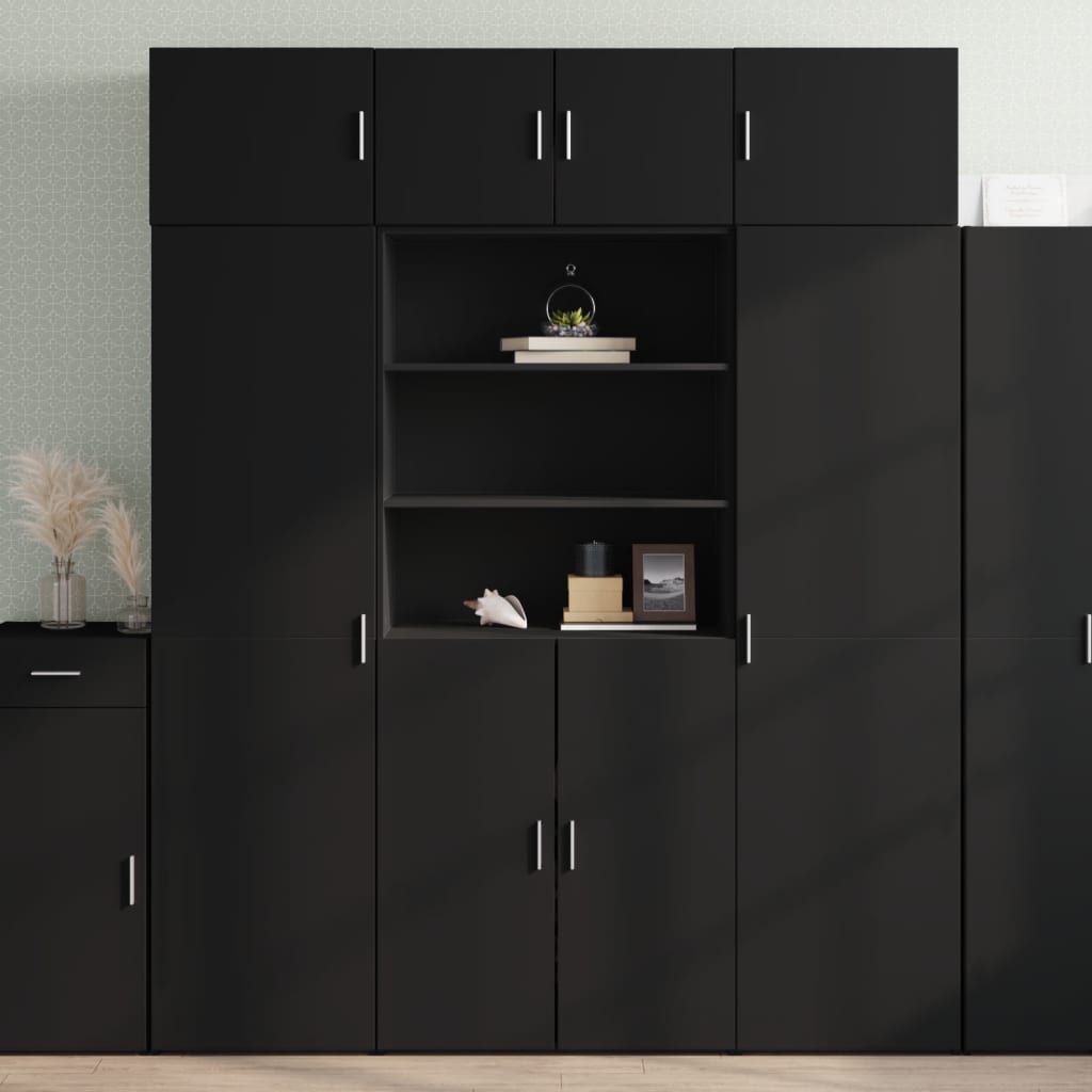 Hoge Kast 80X42,5X185 Cm Bewerkt Hout