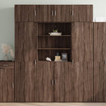 Hoge Kast 80X42,5X185 Cm Bewerkt Hout