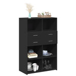 Hoge Kast 80X42,5X124 Cm Bewerkt Hout