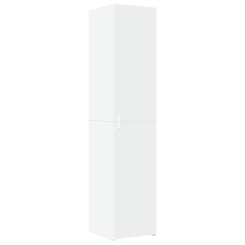 Hoge Kast 40X42,5X185 Cm Bewerkt Hout
