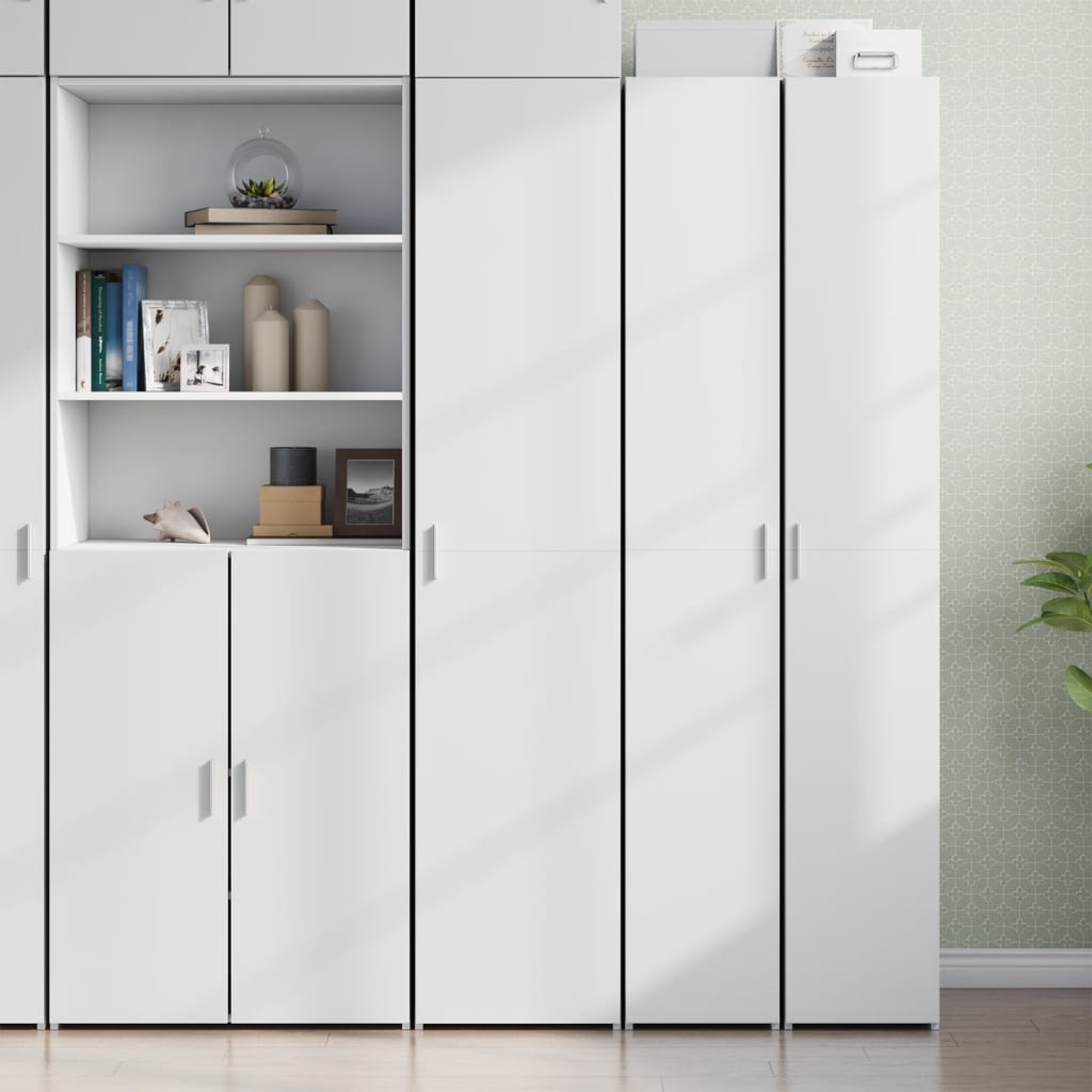 Hoge Kast 40X42,5X185 Cm Bewerkt Hout