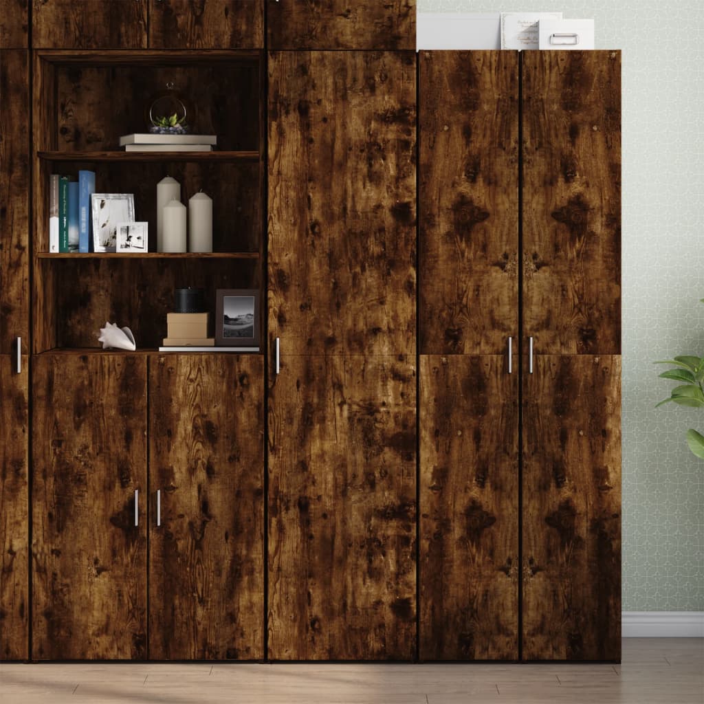 Hoge Kast 45X42,5X185 Cm Bewerkt Hout Ig