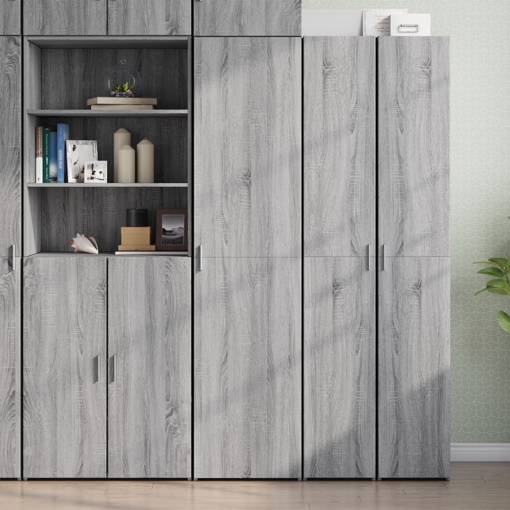 Hoge Kast 45X42,5X185 Cm Bewerkt Hout Ig