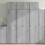 Hoge Kast 70X42,5X185 Cm Bewerkt Hout