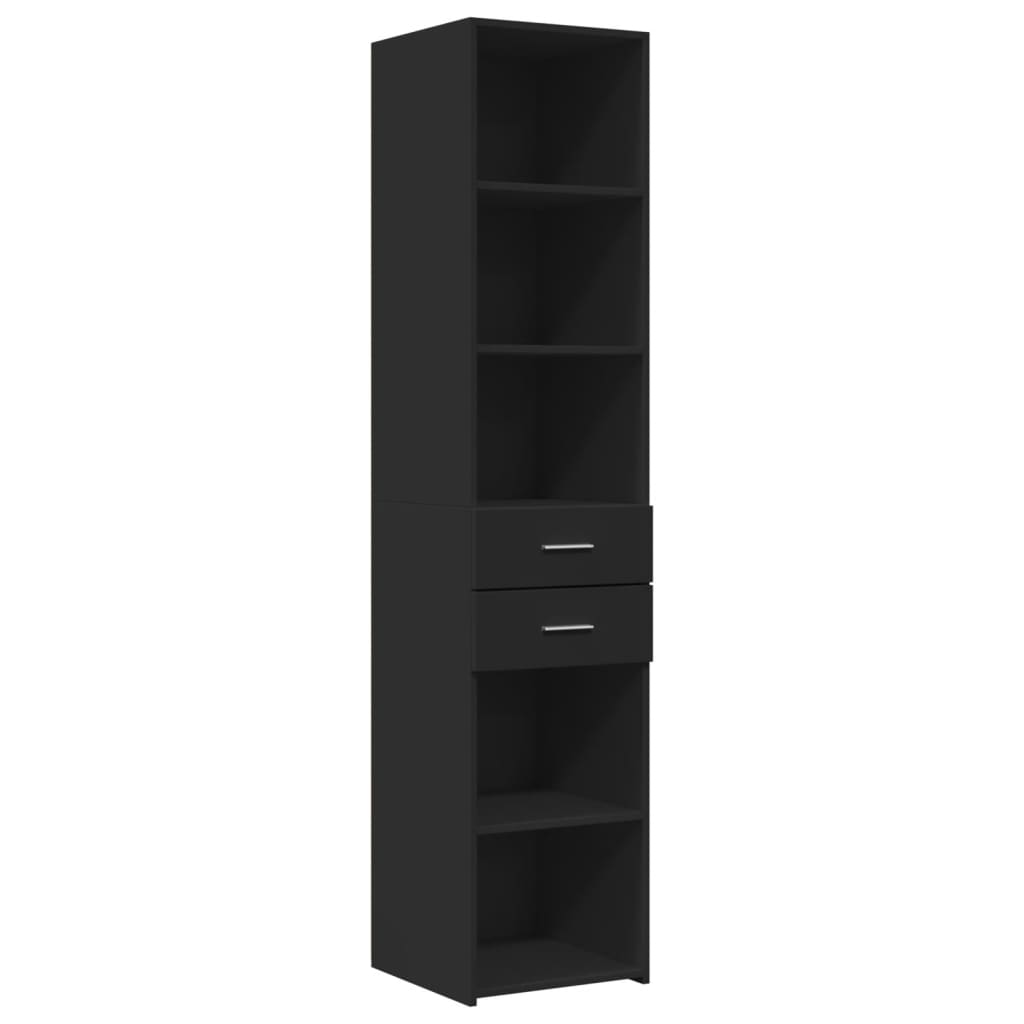 Hoge Kast 40X42,5X185 Cm Bewerkt Hout