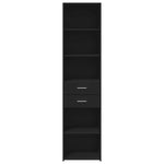 Hoge Kast 45X42,5X185 Cm Bewerkt Hout