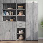Hoge Kast 45X42,5X185 Cm Bewerkt Hout