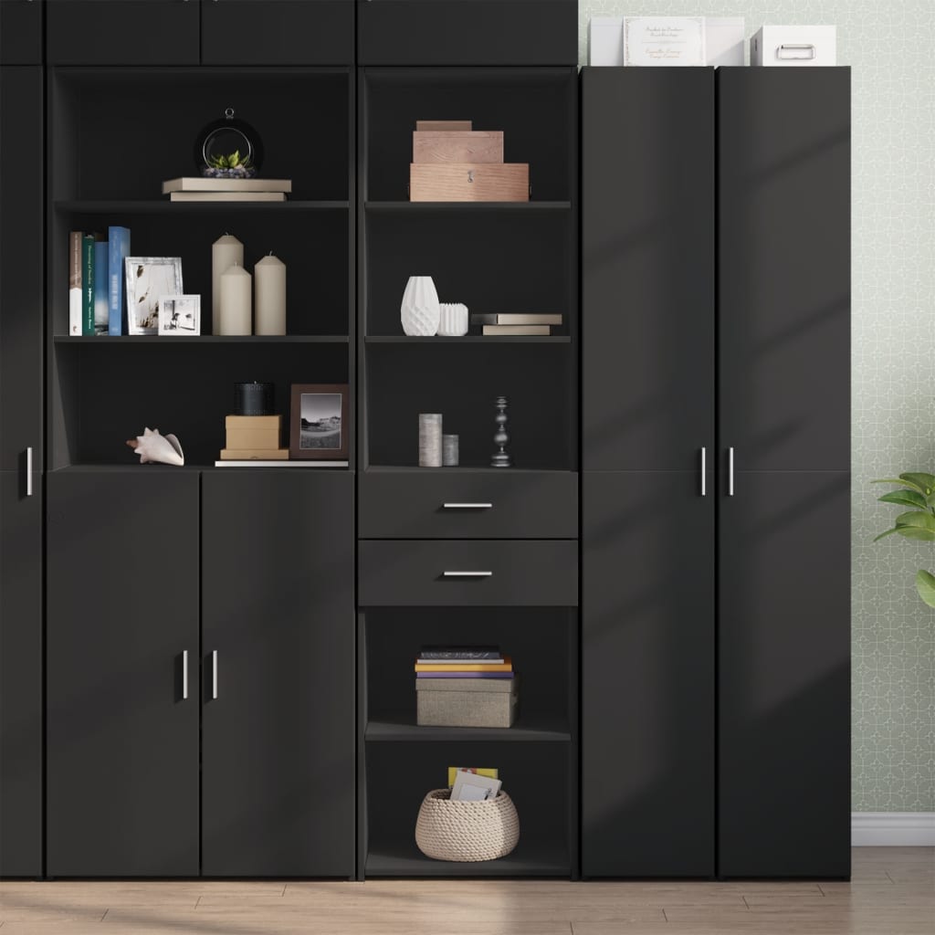 Hoge Kast 50X42,5X185 Cm Bewerkt Hout