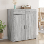 Dressoir 80X42,5X93 Cm Bewerkt Hout