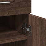 Dressoir 80X42,5X93 Cm Bewerkt Hout