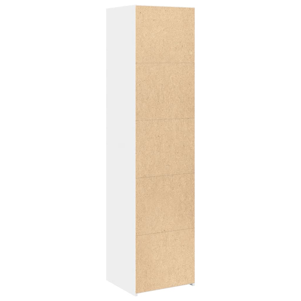 Hoge Kast 45X41X185 Cm Bewerkt Hout