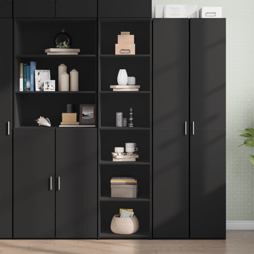 Hoge Kast 45X41X185 Cm Bewerkt Hout