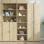 Hoge Kast 50X41X185 Cm Bewerkt Hout Ig