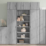 Hoge Kast 70X41X185 Cm Bewerkt Hout