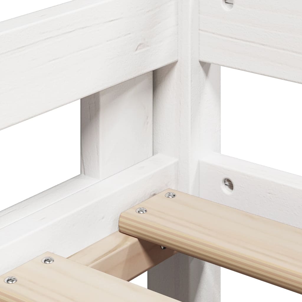 Stapelbed Met Dak Massief Grenenhout
