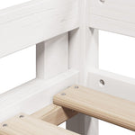 Halfhoogslaper Met Ladder En Bedhuis Grenenhout