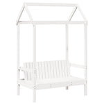 Kinderbed Met Dak Massief Grenenhout
