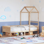 Slaapbank Met Bedhuis Massief Grenenhout