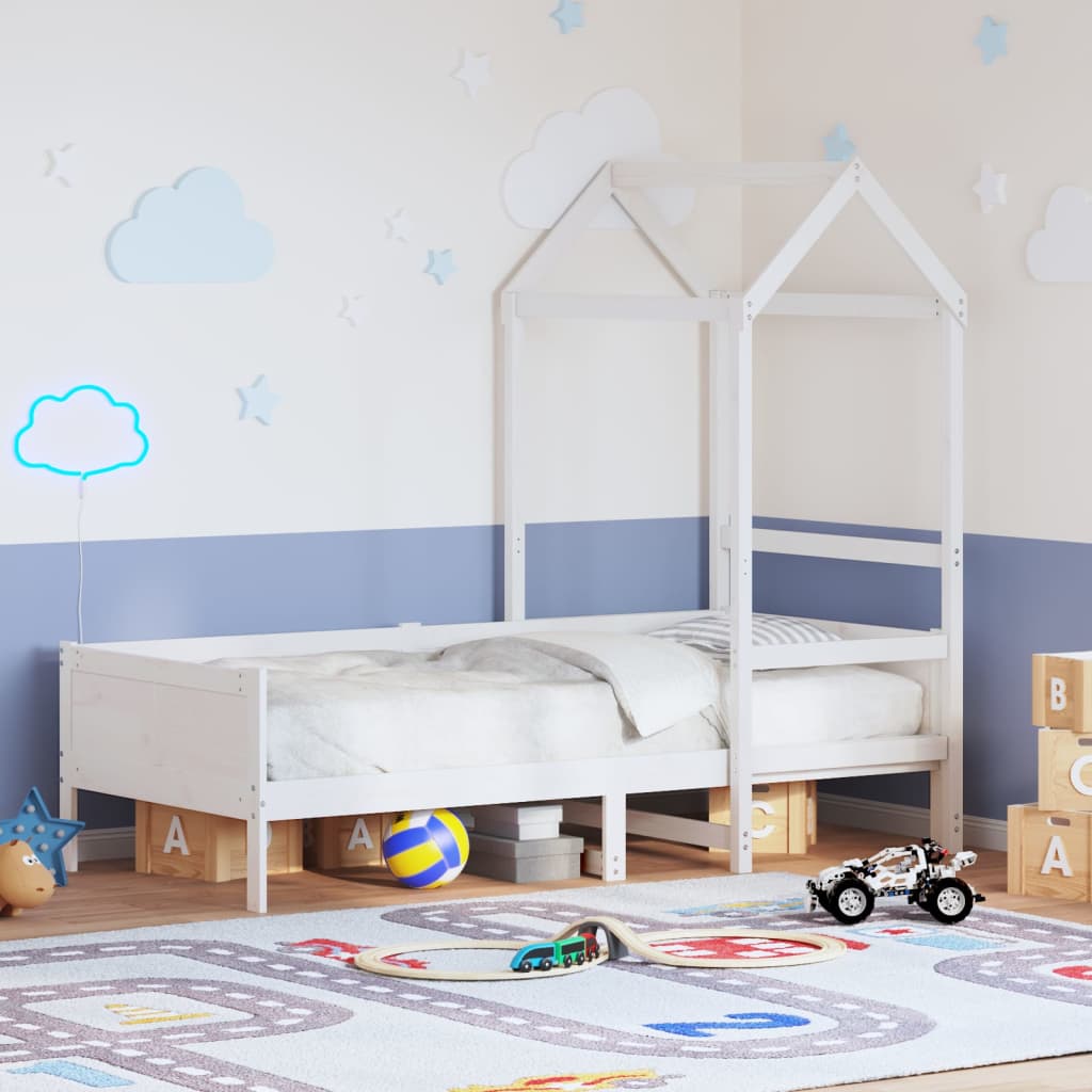 Slaapbank Met Bedhuis Massief Grenenhout