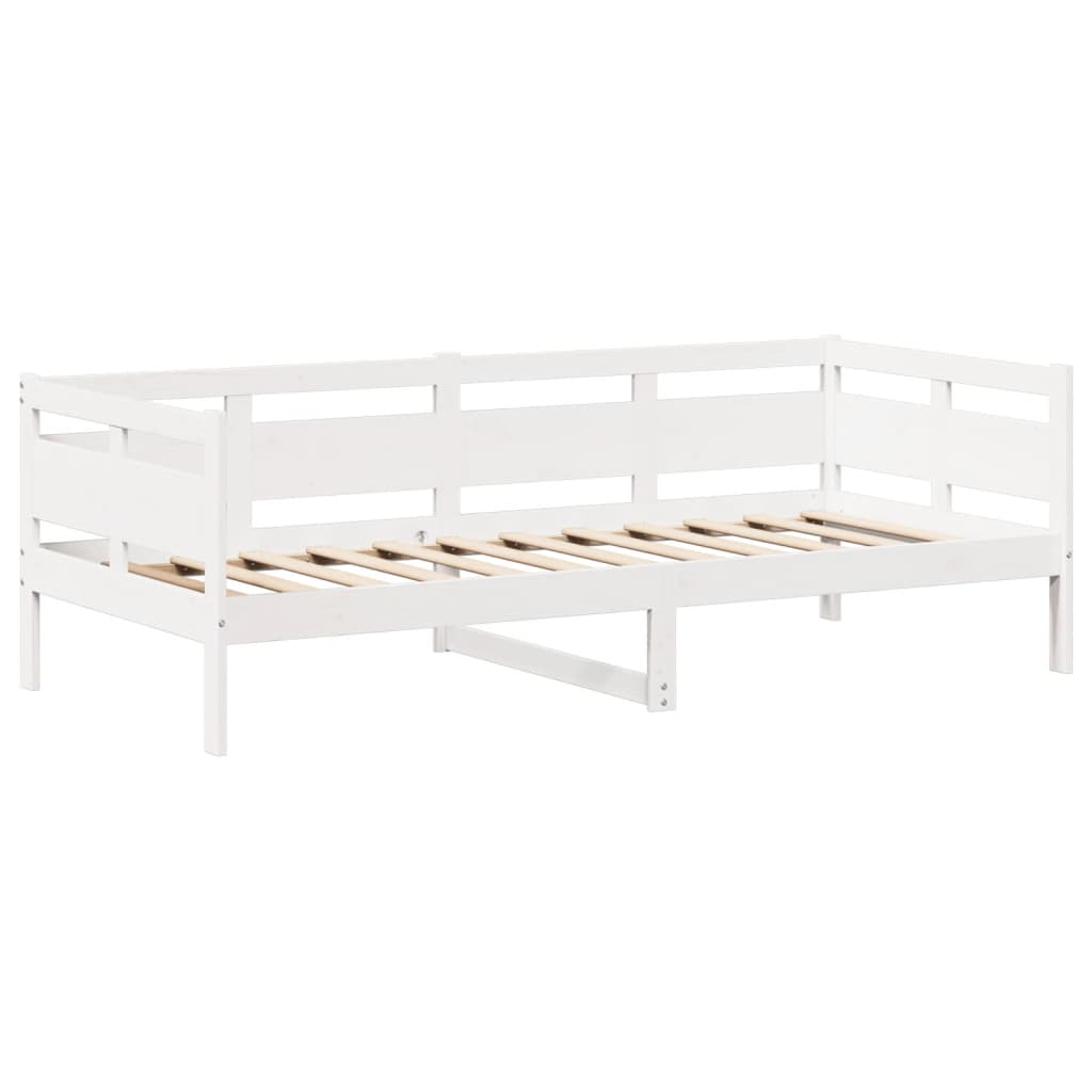 Kinderbed Met Bank En Huisje Massief Grenenhout