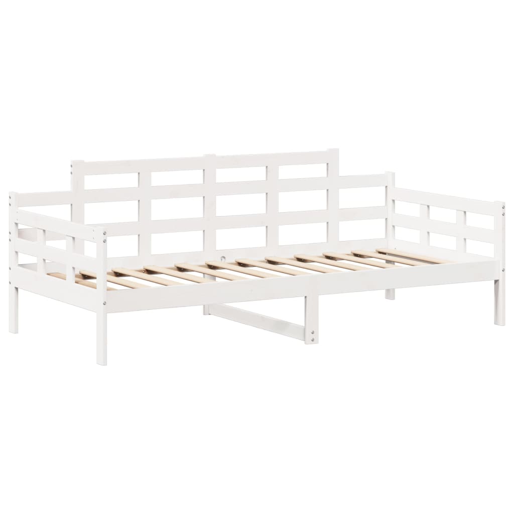 Kinderbed Met Huisje En Bankje Massief Grenenhout