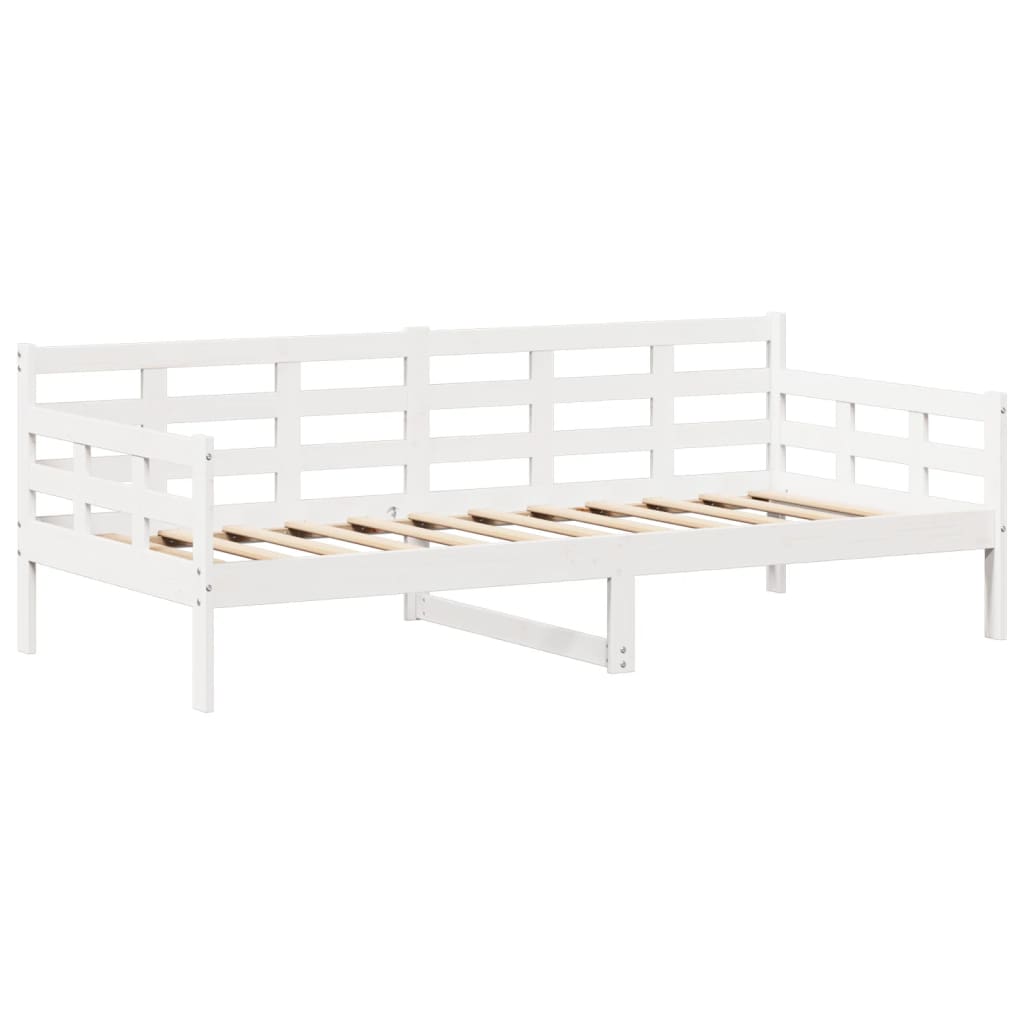 Kinderbed Met Bank En Huisje Massief Grenenhout