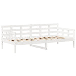 Kinderbed Met Bank En Huisje Massief Grenenhout