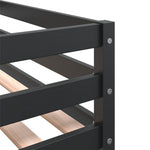 Stapelbed Met Gordijnen Massief Grenenhout