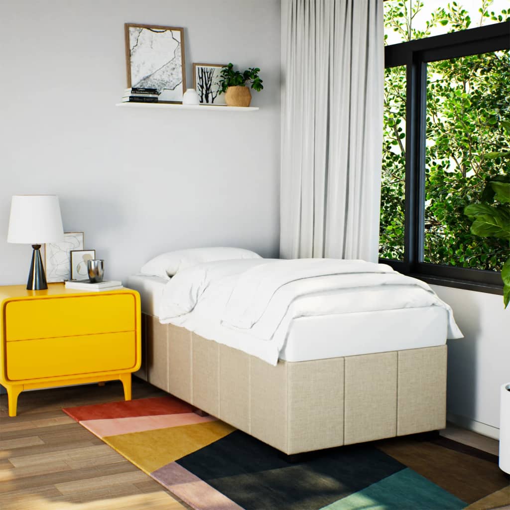 Bedframe Zonder Matras Stof