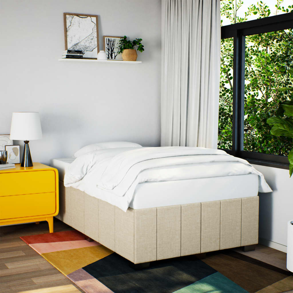 Bedframe Zonder Matras Stof