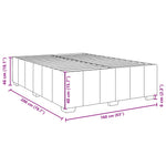 Bedframe Zonder Matras Stof