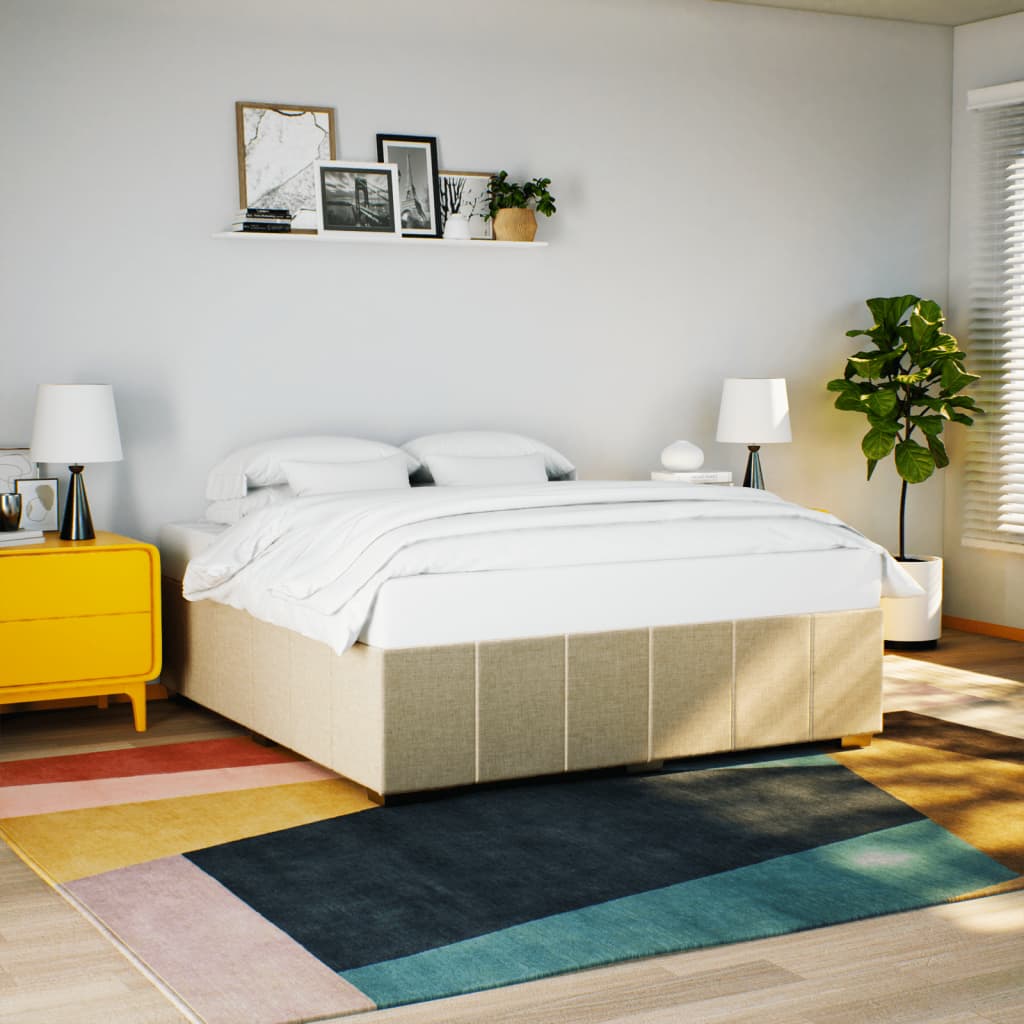 Bedframe Zonder Matras Stof
