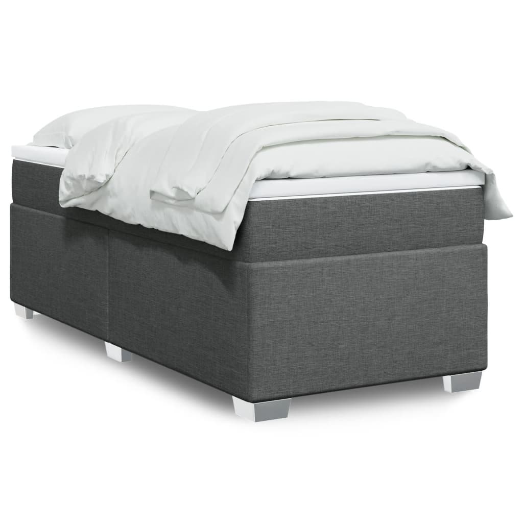 Boxspring Met Matras Stof 90X190 Cm