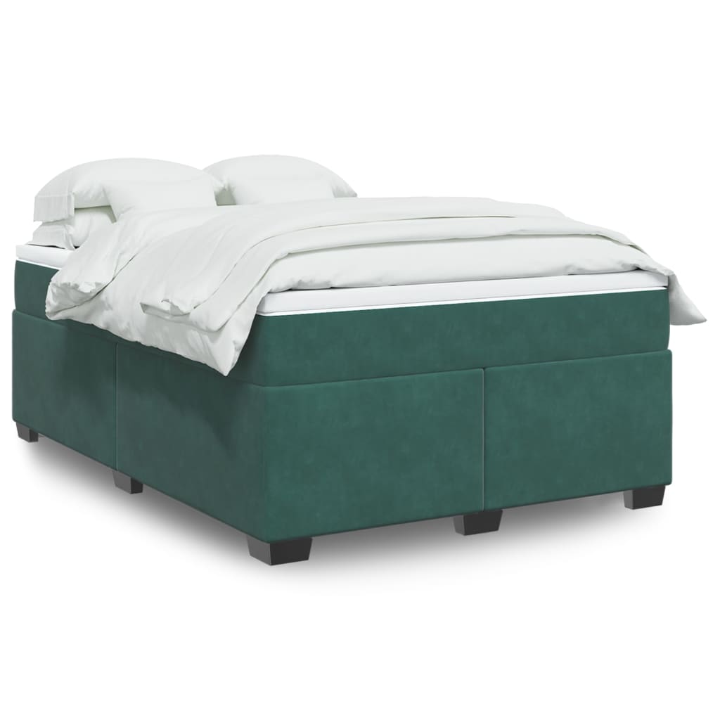 Boxspring Met Matras Fluweel