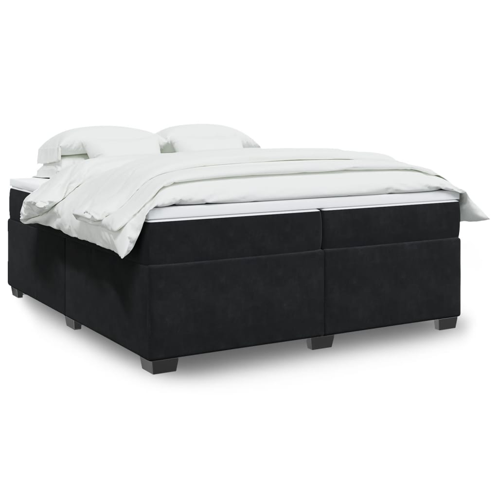 Boxspring Met Matras Fluweel