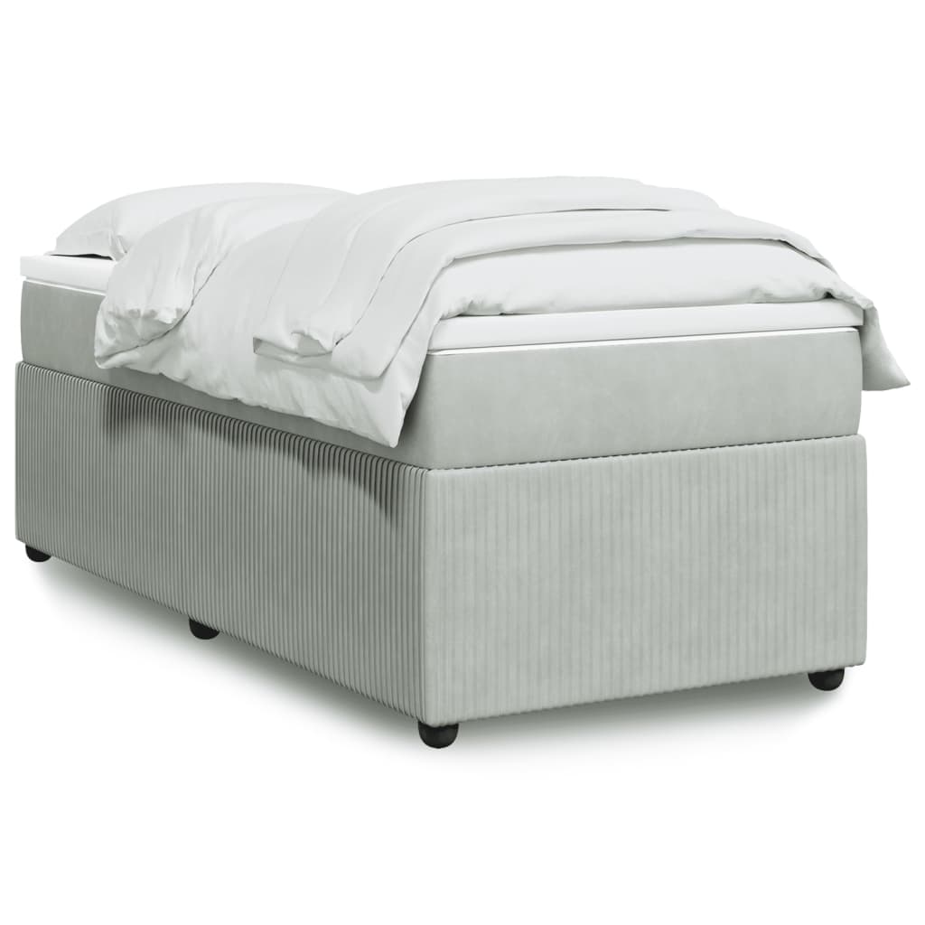 Boxspring Met Matras Fluweel