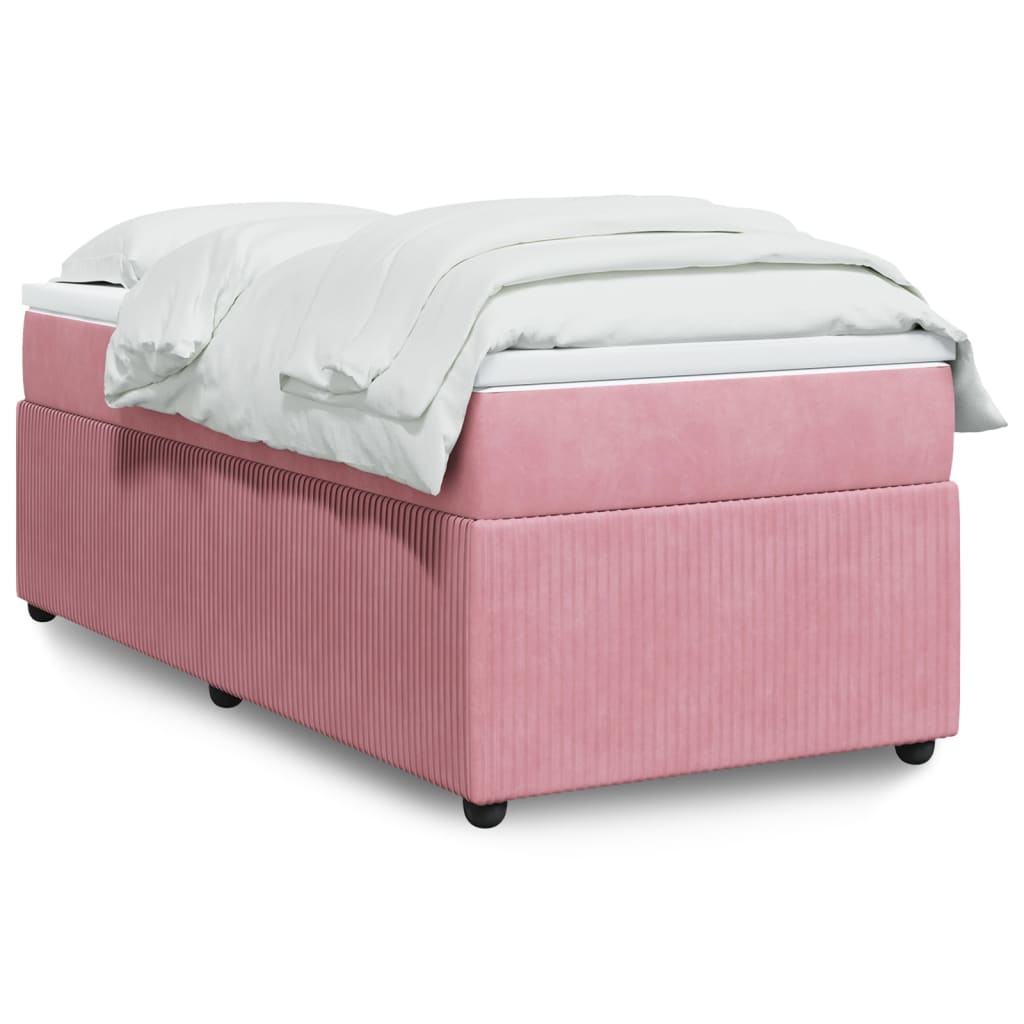 Boxspring Met Matras Fluweel